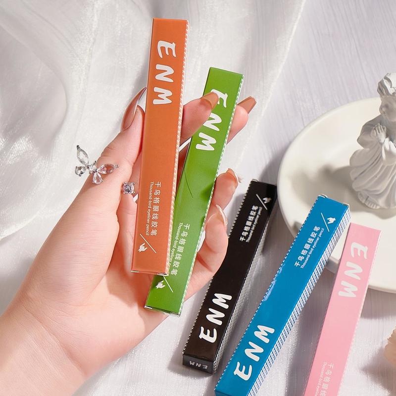 Bút Kẻ Mắt 5 Màu Tùy Chọn Chống Thấm Nước Màu Trơn Tự Nhiên