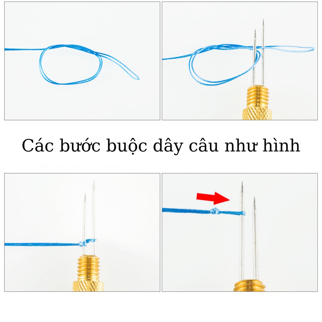 Dụng Cụ Hỗ Trợ Buộc Lưỡi Câu Cá , Chất Liệu Hợp Kim Nhôm Không Gỉ , Gọn Gàng Dễ Sử Dụng