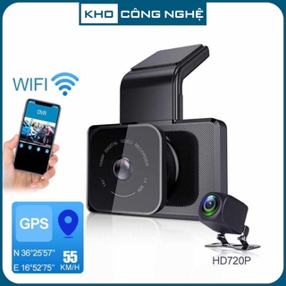 [ TẶNG THẺ NHỚ 32g ] - CAMERA HÀNH TRÌNH SIÊU NÉT, CAMERA HÀNH TRÌNH 4K HỖ TRỢ GPS , WIIFI KẾT NỐI VỚI ĐIỆN THOẠI