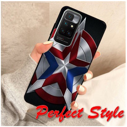 Ốp lưng phủ bóng Xiaomi Redmi Note 11 11s Note 11 pro Note 10 pro Note 10 5g Redmi 10 họa tiết Avengers