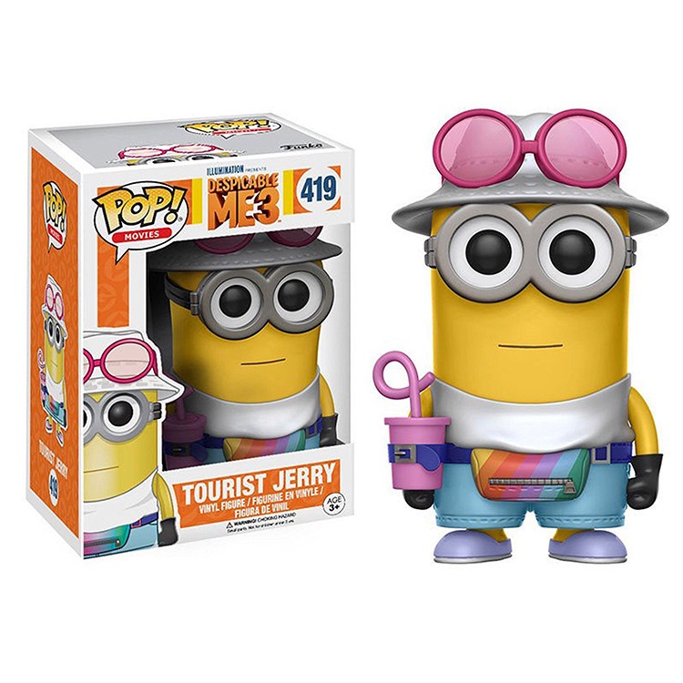 Funko Pop Móc Khóa Hình Minion Dễ Thương Cho Bé 3