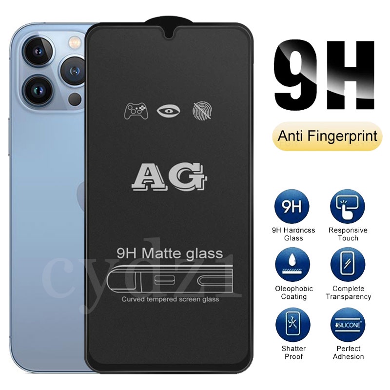 Ốp Điện Thoại Kính Cường Lực Cho iPhone 14 13 12 11 Pro X Xs Max Xr 7 8 6 6s Plus 5 5s 5C SE SE2 SE3 2020 2022 4G 5G