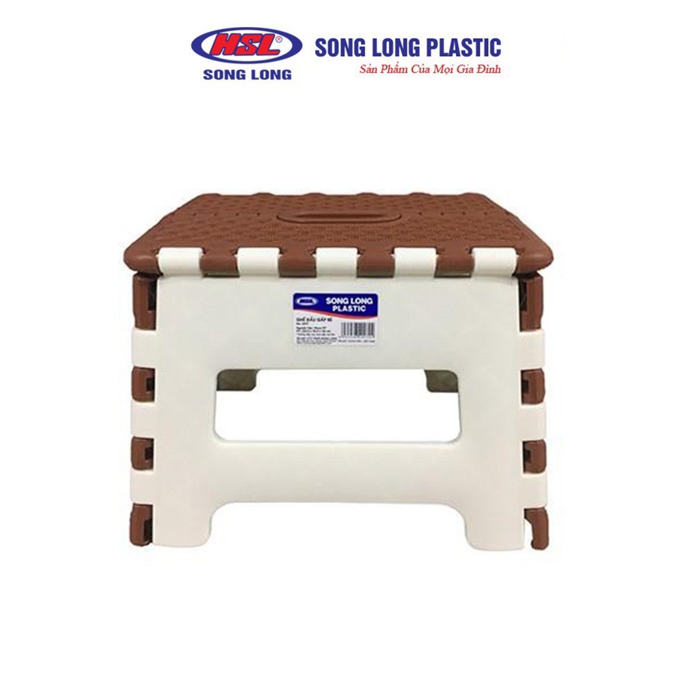 Ghế xếp nhựa gấp gọn Song Long ngồi nhặt rau, trò chuyện... siêu bền, CORBIN_STORE | BigBuy360 - bigbuy360.vn