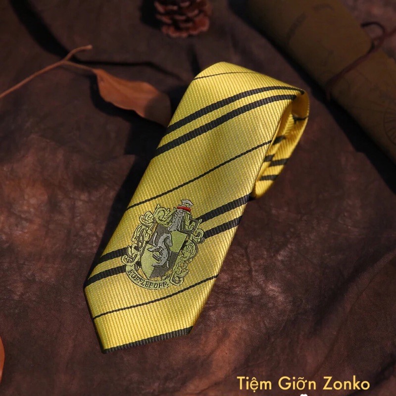 Cà Vạt Harry Potter - 4 nhà đồng phục trường Hogwarts, có logo