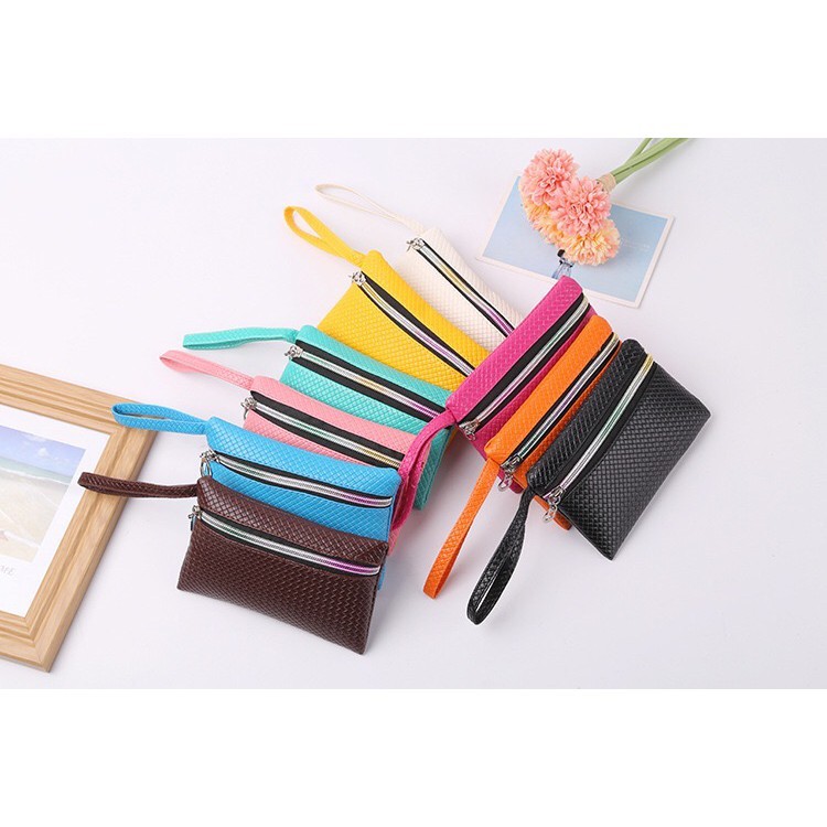 [Mã WABRWB24 giảm 30K đơn 99K] Ví ngắn nữ B B&B cầm tay khoá kéo nhiều màu trẻ trung | BigBuy360 - bigbuy360.vn