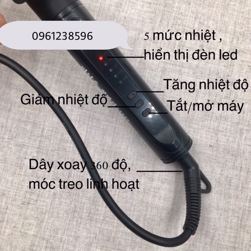 Máy Uốn Tóc Dành Cho Salon, Dùng Tại Nhà Tiện Lợi