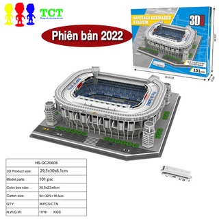Mô hình sân vận động bóng đá Bernabeu Stadium ( Real)