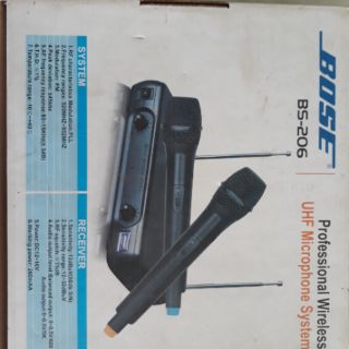 Mic không dây BO SE  BS - 206