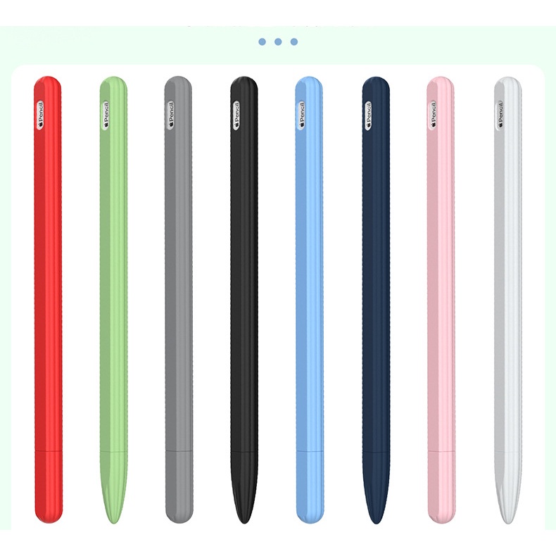 Vỏ Silicon Mềm Bảo Vệ Bút Cảm Ứng Pencil 1st 2nd Generation Giá Đỡ