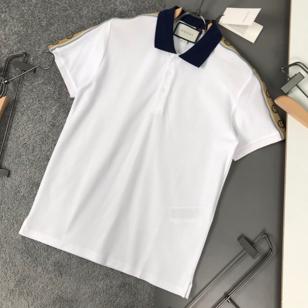 Áo Polo Gai LA Gucci 11 On Web Viền Vai Full Shoping Tag