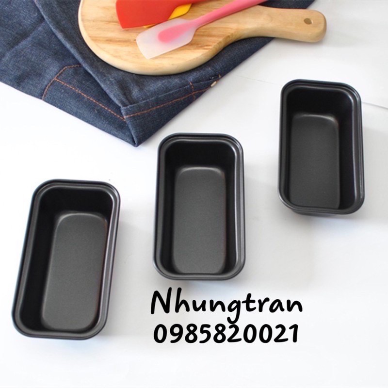 Khuôn chữ nhật chống dính 15cm