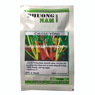 Hạt giống Cải bảy sắc cầu vồng