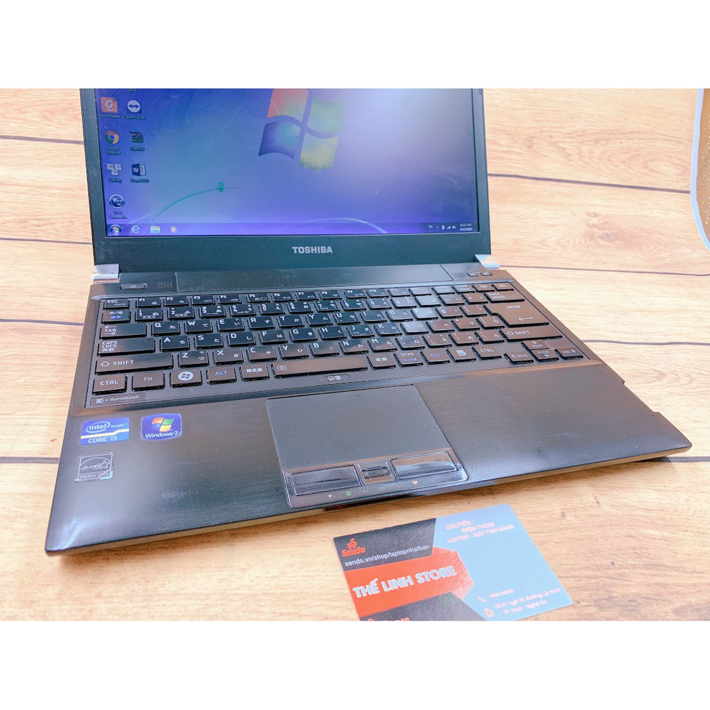 Laptop Toshiba Portege R731 siêu mỏng nhẹ - i5 2520 Ram 4G SSD 120G | BigBuy360 - bigbuy360.vn