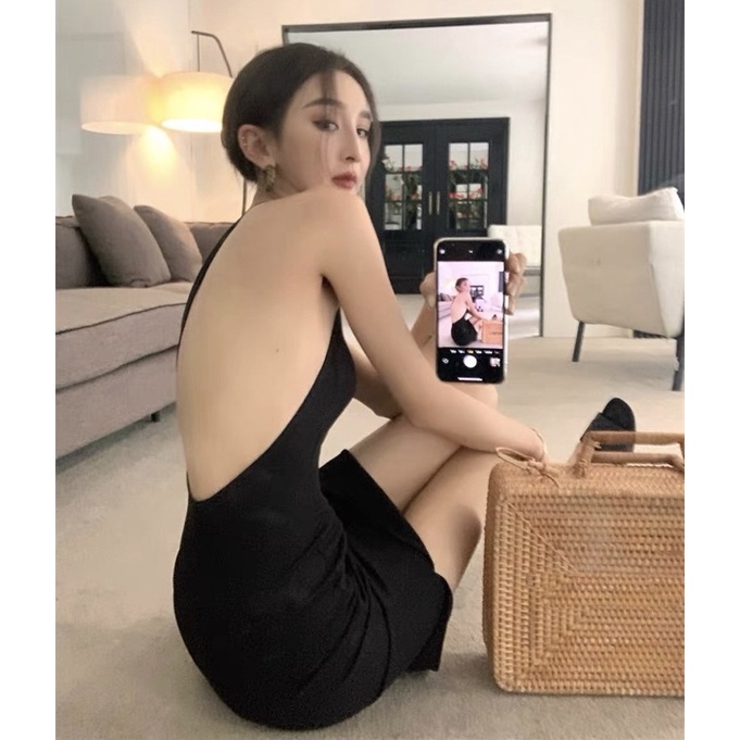 Đầm body hở lưng seẽy