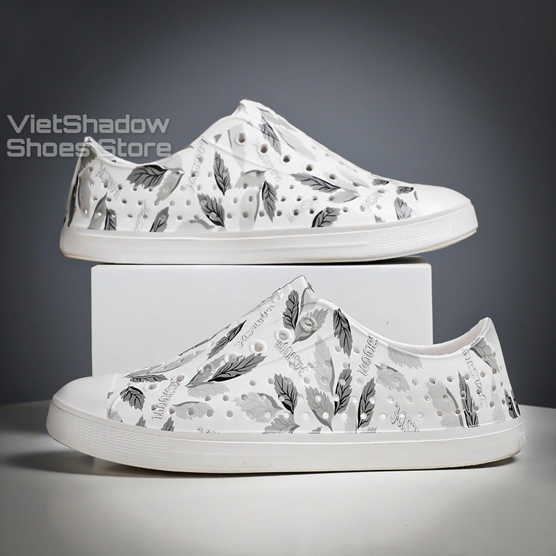 Giày nhựa đi mưa WNC Native - Chất liệu EVA siêu nhẹ, êm, mềm, không thấm nước - Loại họa tiết sơn nhúng