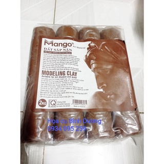 Đất sét điêu khắc Mango, Modeling clay, đất sáp nặn bán lẻ 1 viên 500gam