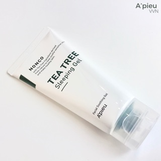 Mặt nạ ngủ tràm trà sạch khuẩn mụn A’pieu Nonco Tea Tree Sleeping Gel (Công ty)