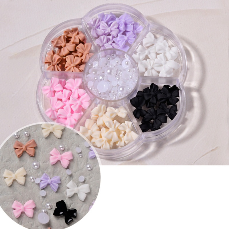 Phụ Kiện Trang Trí Móng Tay 3D Hình Gấu Đính Đá Xinh Xắn