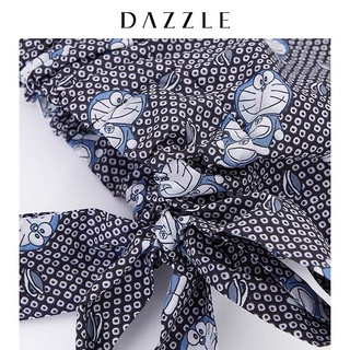 Đầm hoạ tiết Doraemon Dazzle
