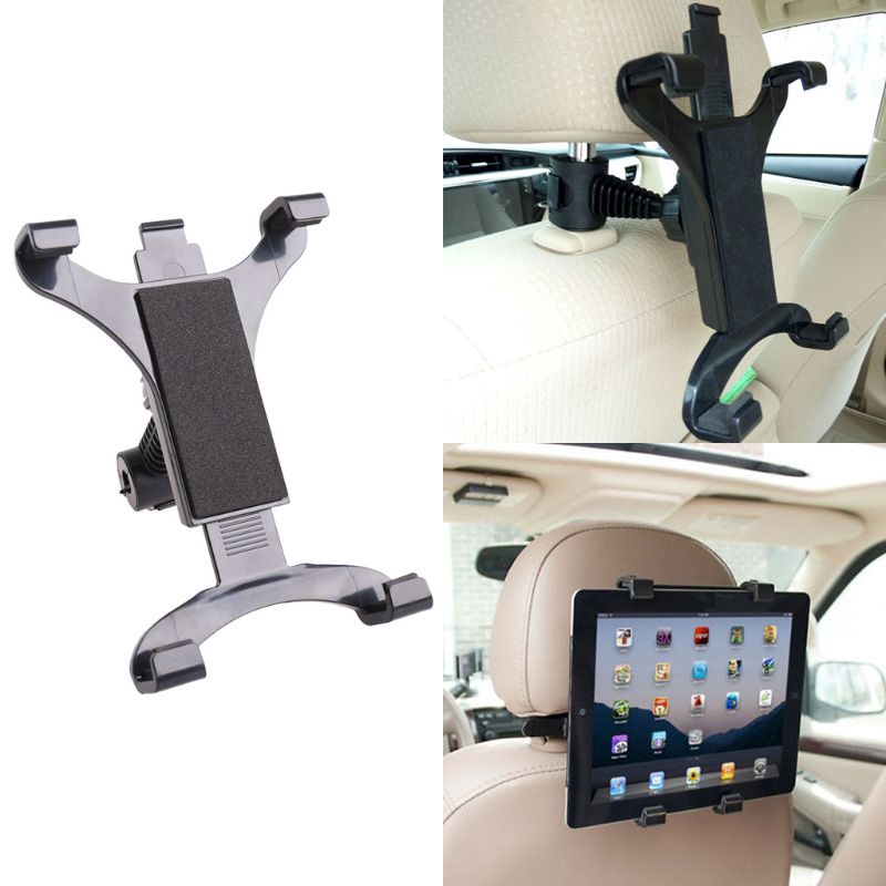 Khung kẹp giữ điện thoại gắn ghế ngồi xe ô tô cho máy tính bảng/GPS/iPad 7-10 inch