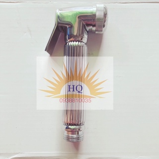 Vòi xịt vệ sinh đồng thau mạ chrome siêu bền ko gồm dây xịt