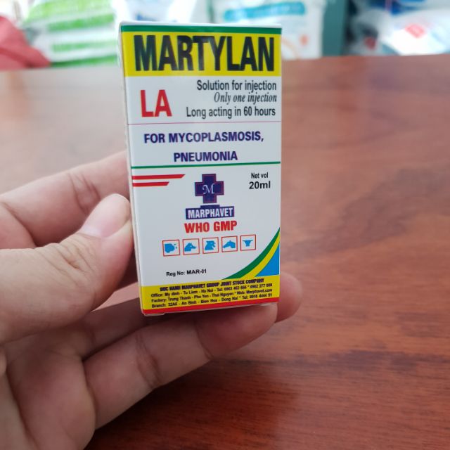 Martylan La - đặc trị bệnh đường hô hấp cho gà