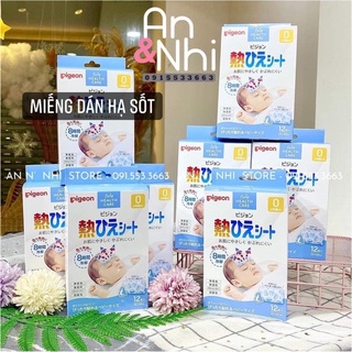 MIẾNG DÁN HẠ SỐT HỘP 12 MIẾNG
