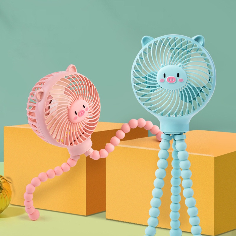Quạt Mini Dạng Kẹp Để Bàn Thiết Kế Nhỏ Gọn Tiện Lợi