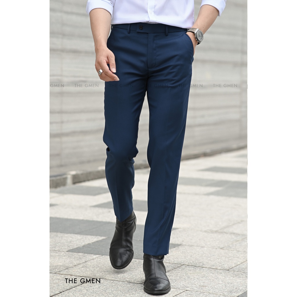 Quần âu nam The GMEN X22 Basic Trouser chất liệu cao cấp, form dáng chuẩn và tôn chân