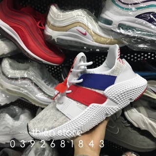 (Video cận cảnh) Giày thể thao Prophere trắng sọc 3 màu