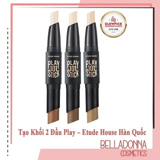 Bút tạo khối và highlight đa năng etude house play 101 stick contour duo