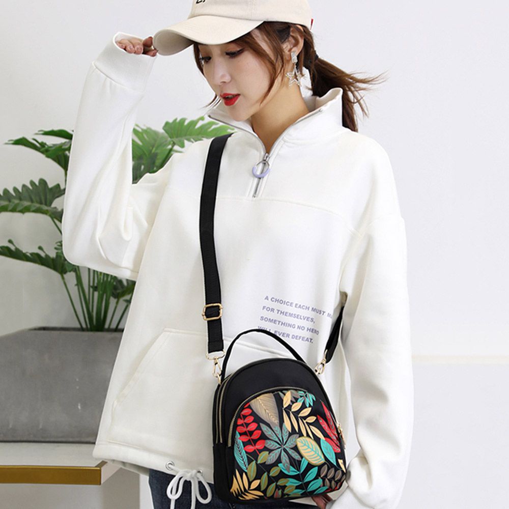 Túi Đeo Chéo Mini Vải Oxford Dễ Thương Cho Nữ