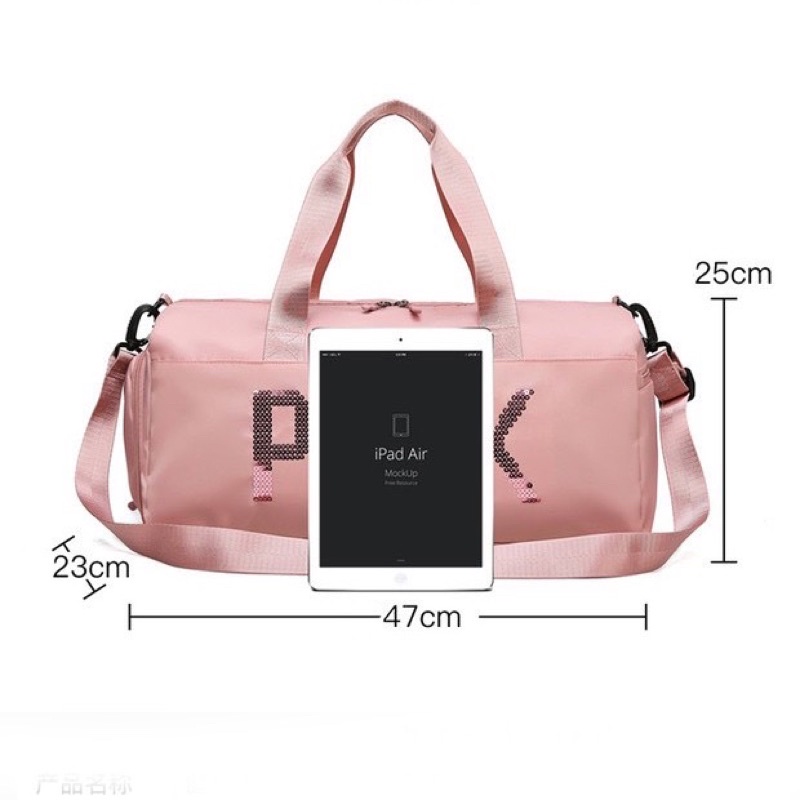 Túi Du Lịch Pink Size 47 đựng đồ đa năng
