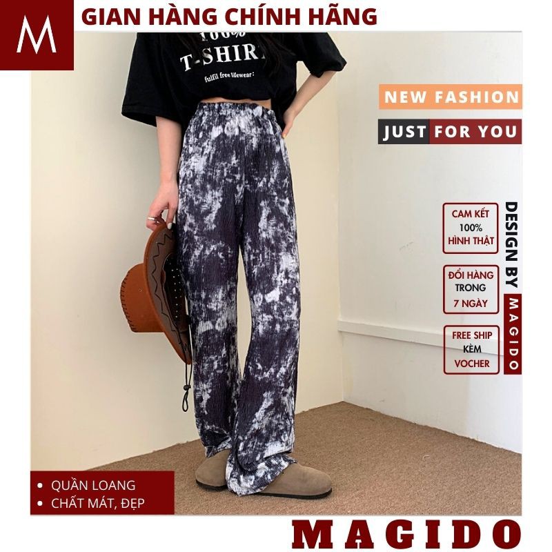 quần loang unisex 💚quần jogger loang nữ cực xinh, phong cách hiphop hiện đại cực xute MAGIDO-(KÈM QUÀ TẶNG +ẢNH THẬT)