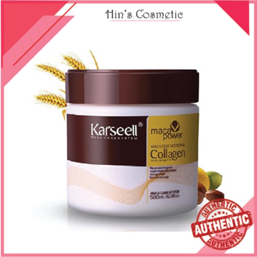 Ủ Tóc - Kem Ủ Tóc Phục Hồi Collagen Karsell 500Ml Dạng Hũ - Chính Hãng[anhtran68]