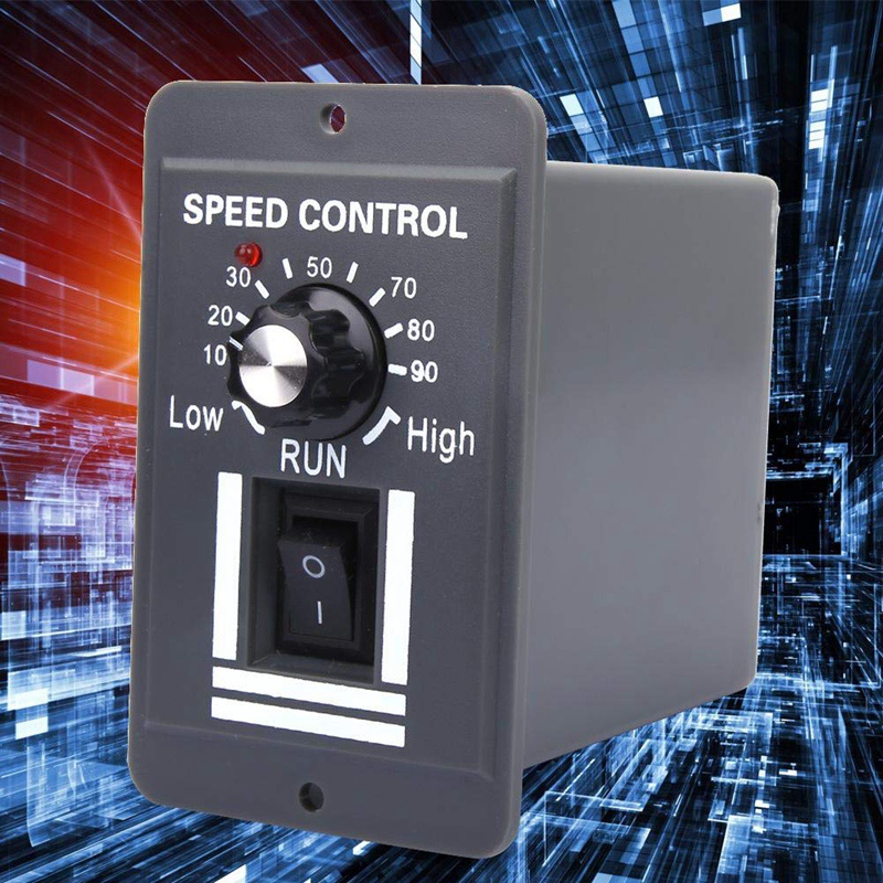 Bộ điều khiển tốc độ động cơ DC 12V 24V 36V 48V 10A PWM Bộ điều chỉnh công tắc có thể đảo ngược Điều khiển chuyển tiếp Dừng quay