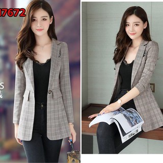 ⚡️ có big size ⚡️ HN7472 ÁO KHOÁC VEST NỮ CARO NHÍ CÁCH ĐIỆU CÓ SIZE LỚN XXXL