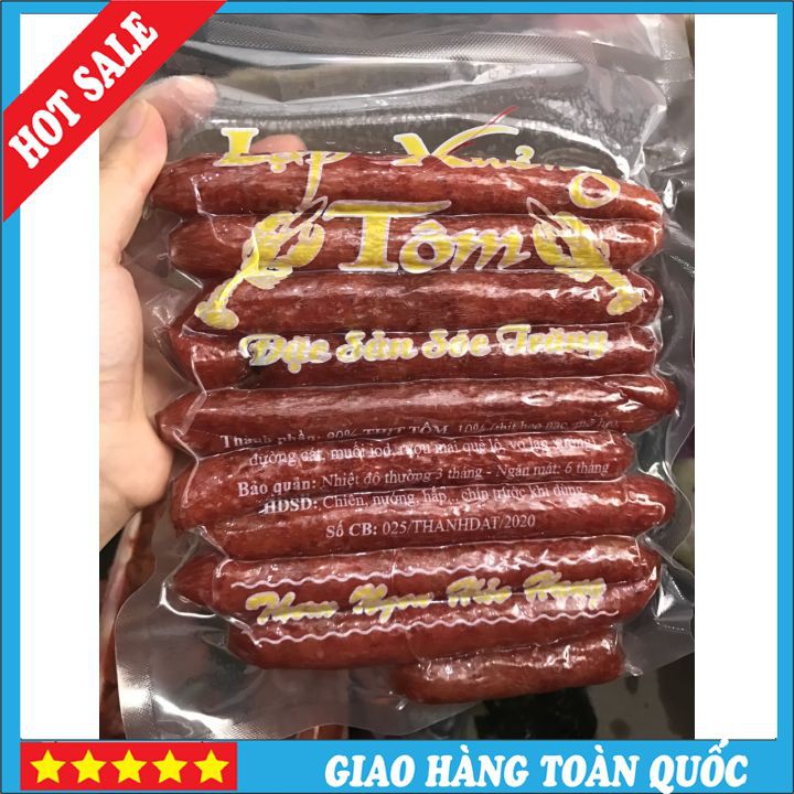 Lạp Xưởng Tôm Đặc Sản Sóc Trăng