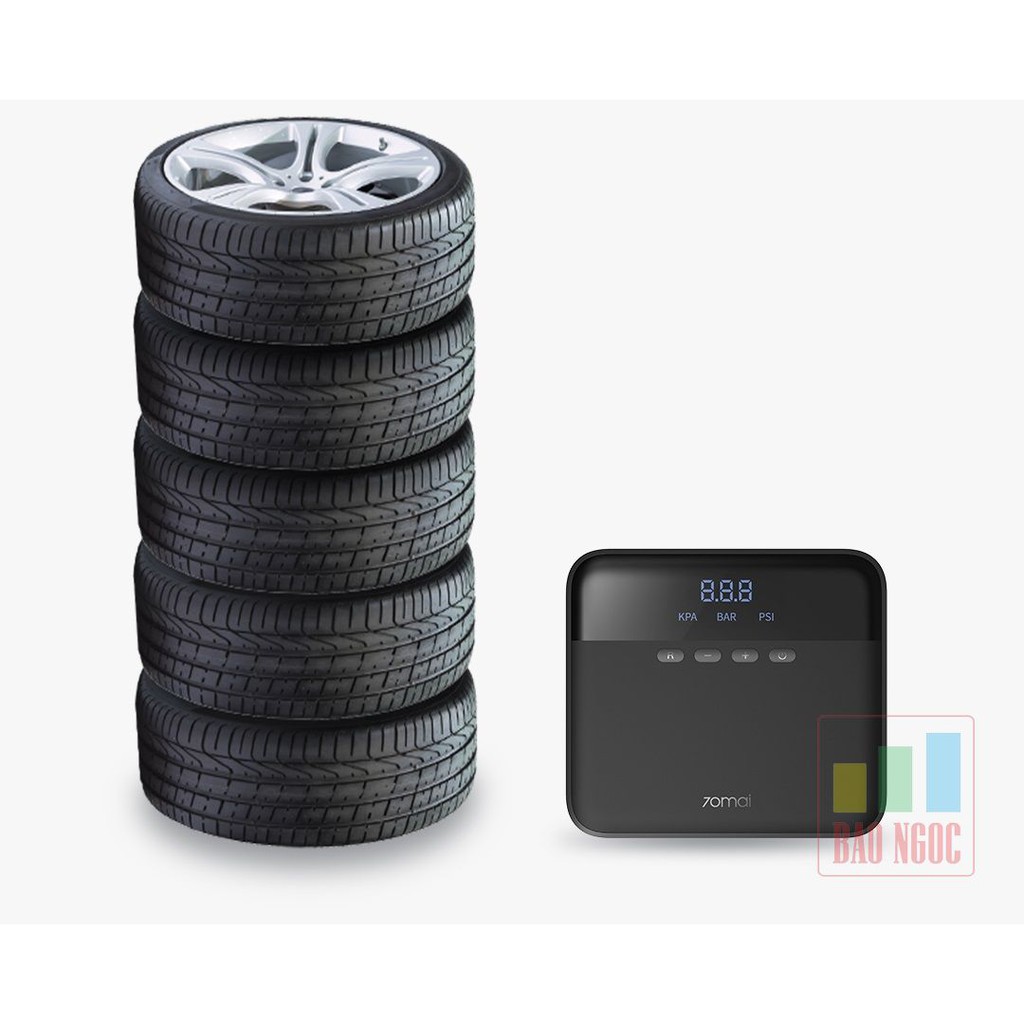 Bơm lốp ô tô tự động 70mai Midrive TP03