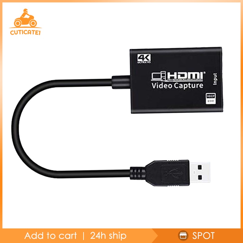 Máy Ghi Hình Live Stream Video Hd Chuyển Đổi 1) Sang Usb 3.0 4k Mới