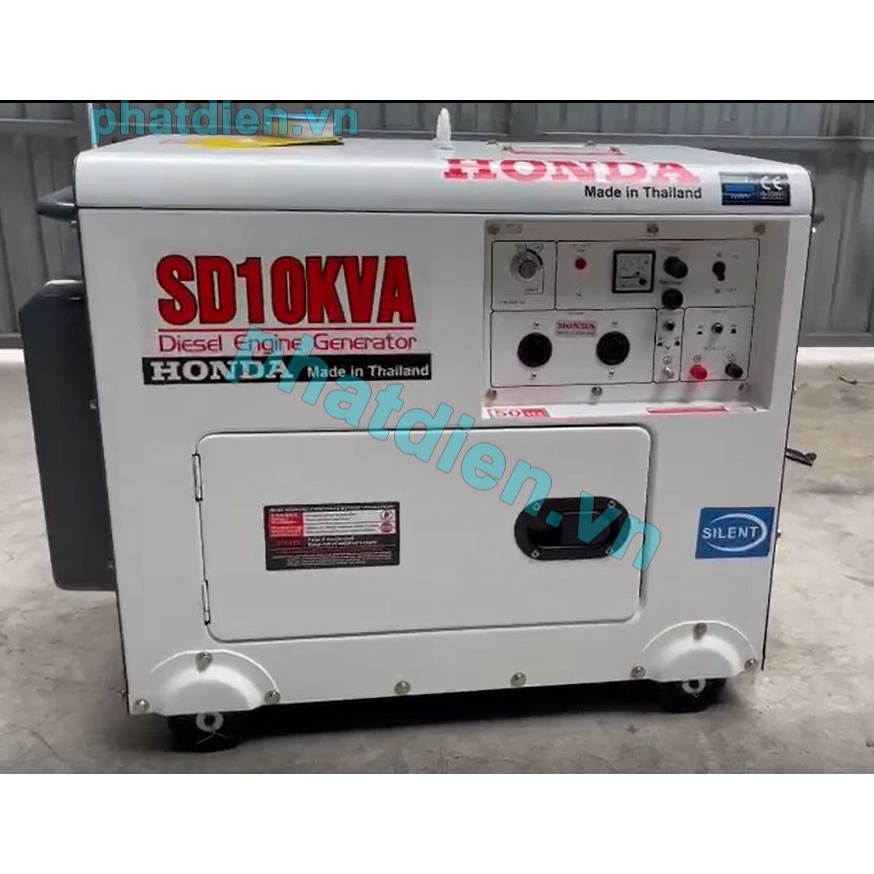 Máy Phát Điện Honda Chạy Dầu SD 10KVA 1PHASE