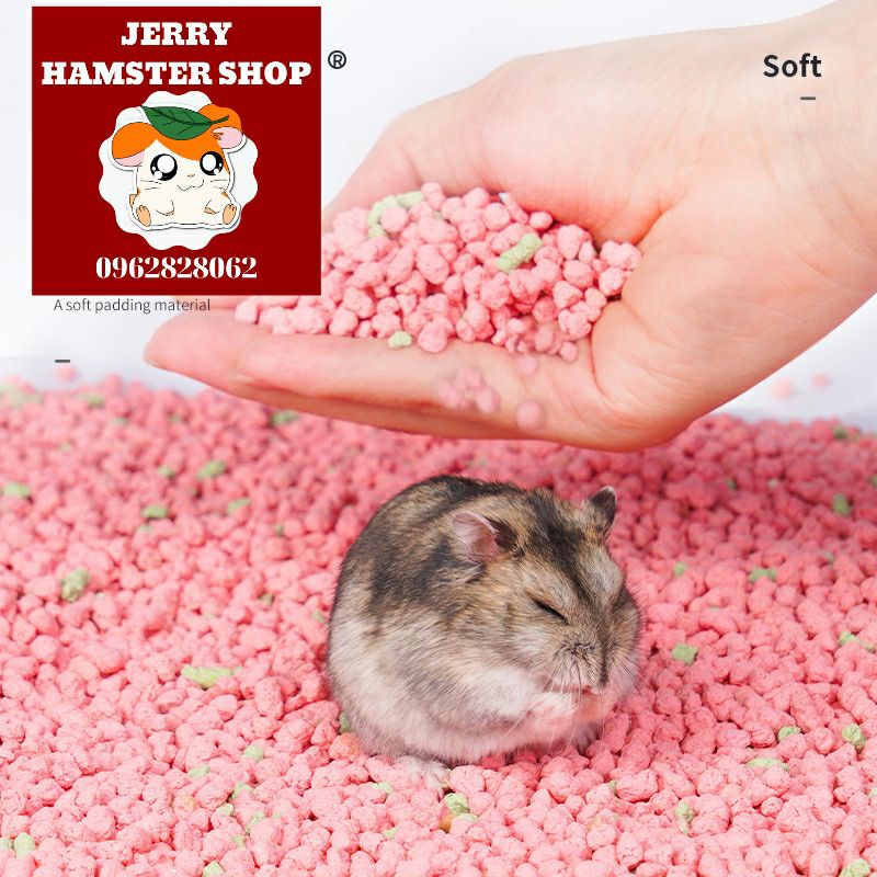 [Jonsanty]Cát đám mây hương Vani lót chuồng cho hamster và thú cưng nhỏ