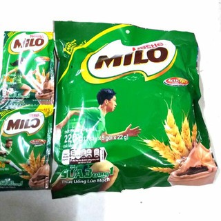 Thức Uống Lúa Mạch Nestle Milo 3 trong 1 Bịch 220g ( 10 gói )