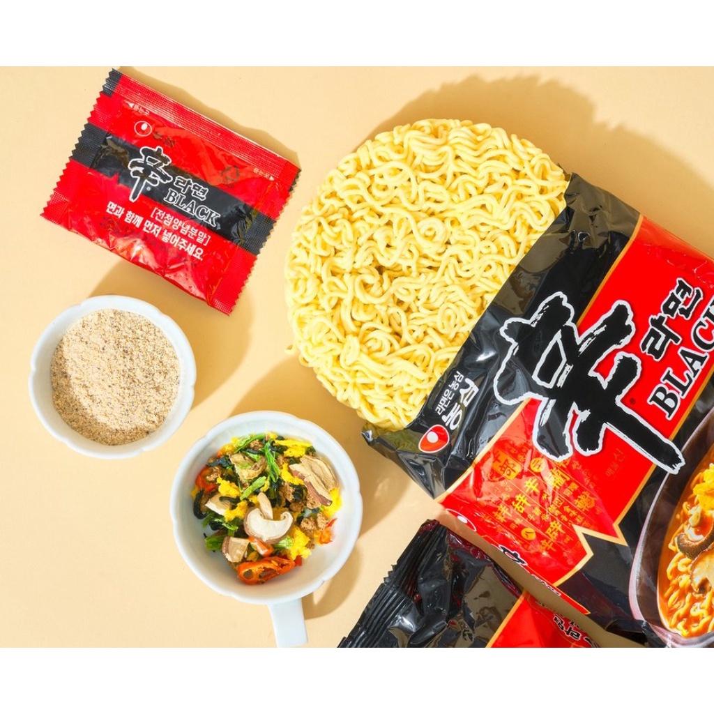 Mì Shin Ramyun Nongshim (mì xào khô/mì nước) 120g, 131g