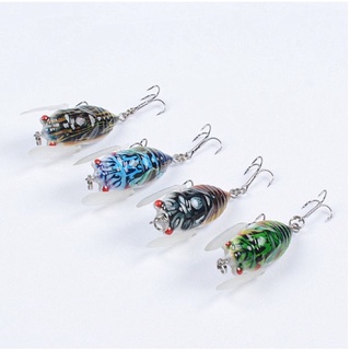 Mồi lure Ve sầu, Ong , Ếch cứng mini siêu nhạy cá