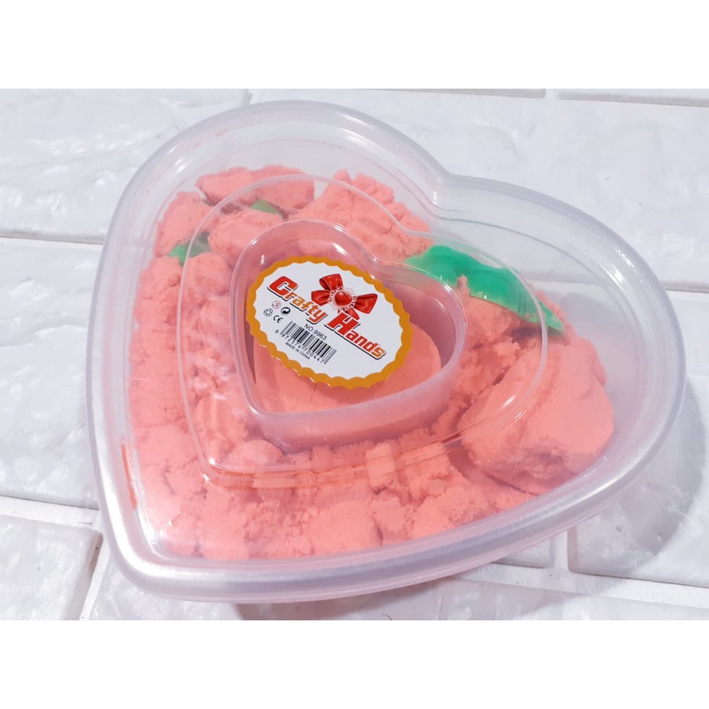 Đồ chơi giáo dục trẻ em Takasimurah99 - MAGIC SAND LOVE 9963 / Kinetic SAND / MAGIC