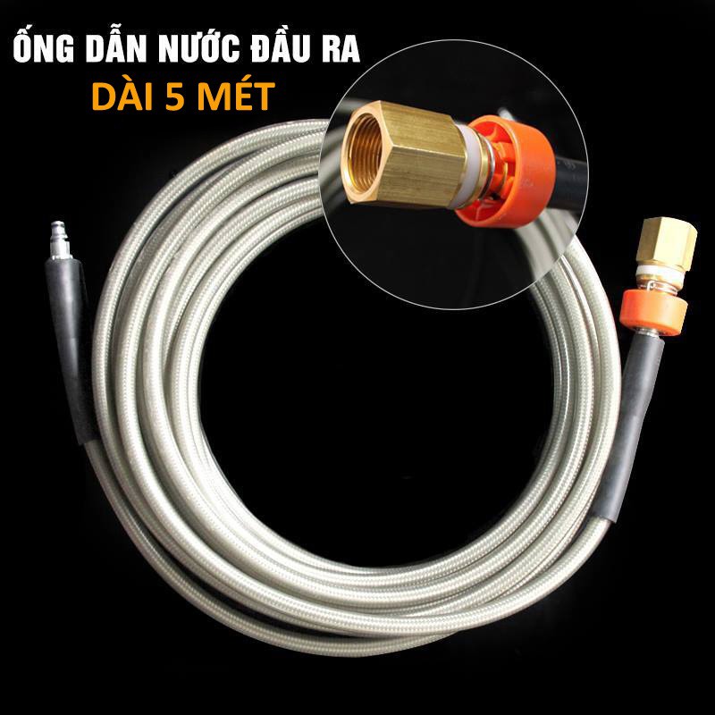 Bơm Áp Lực Cao Cấp Phun Rửa Ôtô Xe Hơi, Xe máy YILI - YLQ3721C-90A - Máy rửa xe ô tô công suất lớn thương hiệu YILI