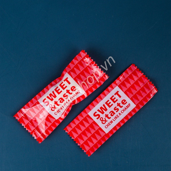 200 Túi kẹo nougat Sweet Taste đỏ/ TK39