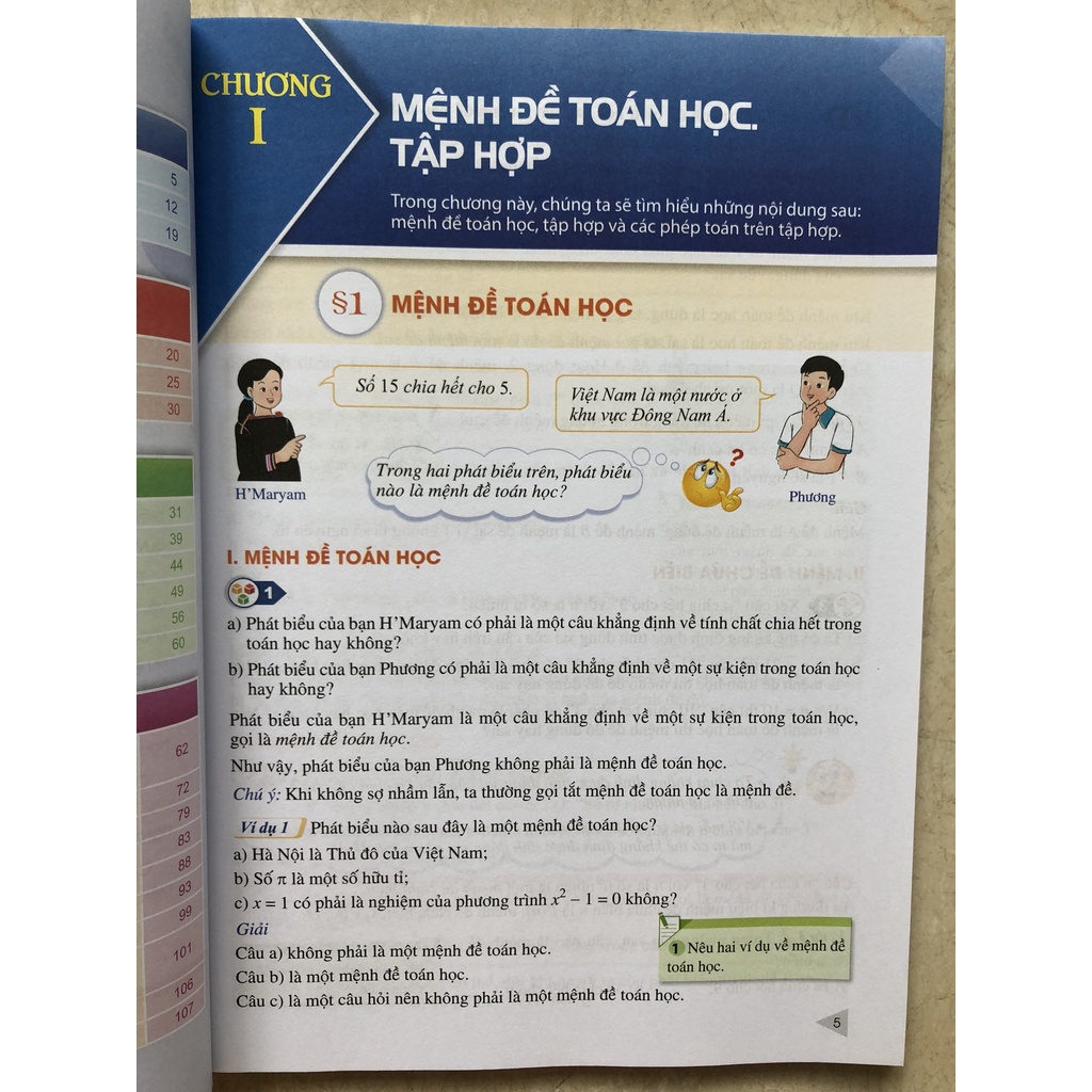 Sách giáo khoa Toán 10 Cánh Diều mới 2022