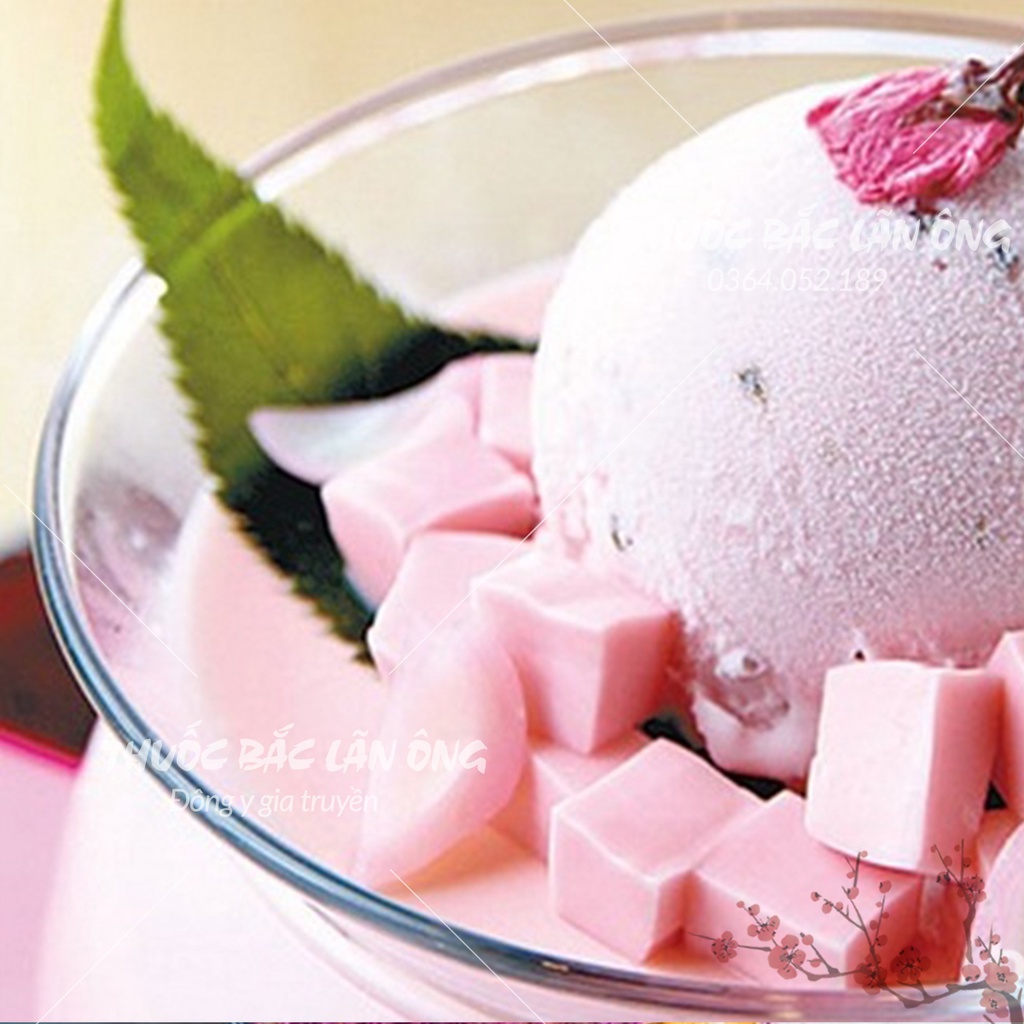 Bột hoa hồng nguyên chất 100g
